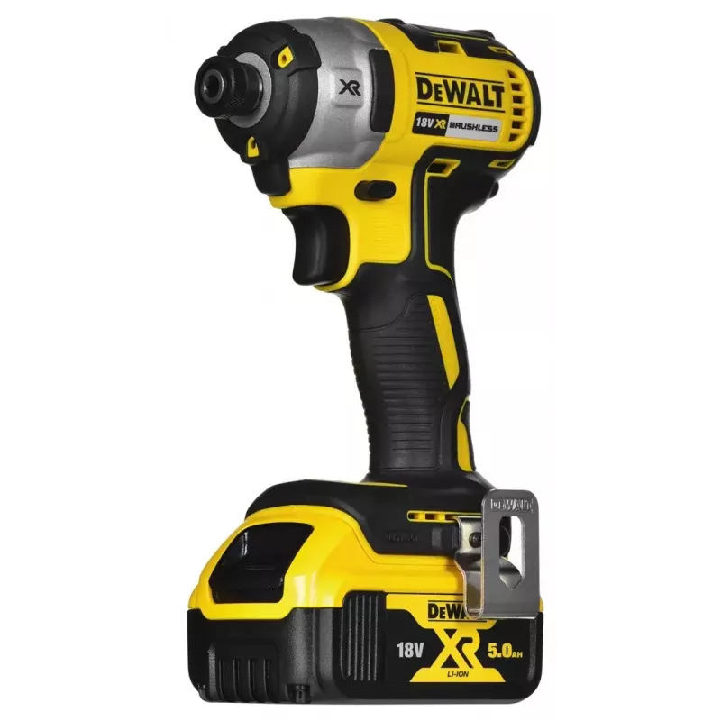 Set de herramientas combinadas a batería DeWalt DCK266P2T — 18V, 2 baterías de 5.0Ah, atornillador de impacto y taladro percutor, cargador, maletín