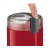 Molino de café de cuchillas Bosch TSM6A014R, capacidad 75 g, 180 W, cuchillas de acero inoxidable, rojo