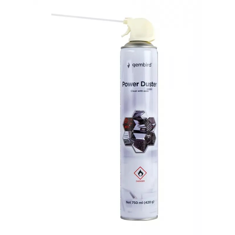 Gembird CK-CAD-FL750-01 limpiador de aire comprimido, 750 ml
