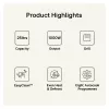 LG MH6535GIS microondas negro microondas combinado sobre encimera 25 l 1000 W