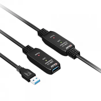CLUB3D cable repetidor activo USB 3.2 Gen1 10 m / 32.8ft M/H 28AWG
