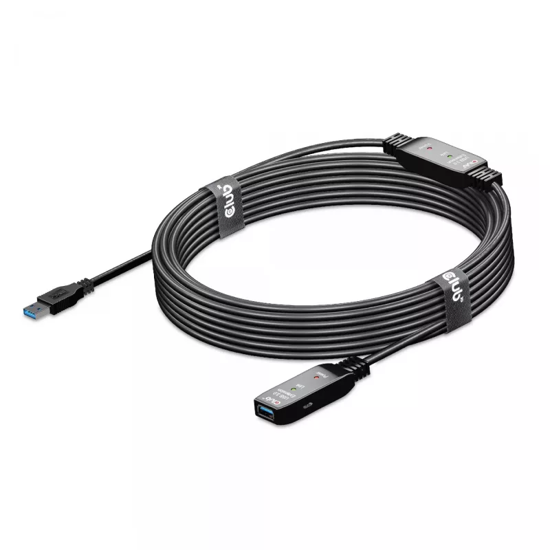 CLUB3D cable repetidor activo USB 3.2 Gen1 10 m / 32.8ft M/H 28AWG