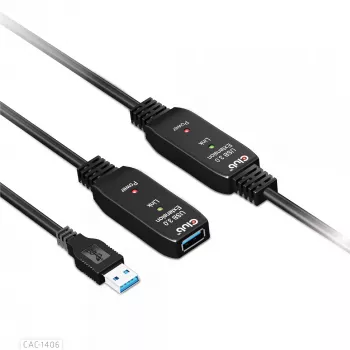 CLUB3D cable repetidor activo USB 3.2 Gen1 15 m/ 49.2 ft M/H 28AWG