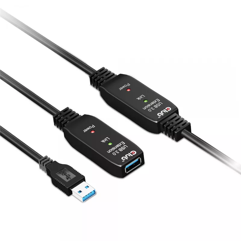 CLUB3D cable repetidor activo USB 3.2 Gen1 15 m/ 49.2 ft M/H 28AWG