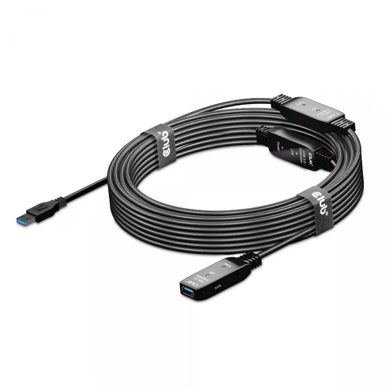 CLUB3D cable repetidor activo USB 3.2 Gen1 15 m/ 49.2 ft M/H 28AWG