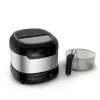 Tefal Uno FF215D freidora individual 1,8 L de sobremesa 1600 W freidora negra, acero inoxidable