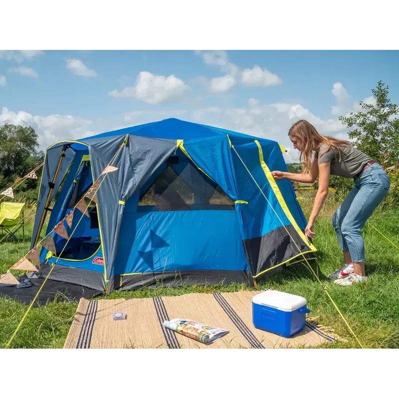 Nevera portátil Coleman 2000036076 azul blanco