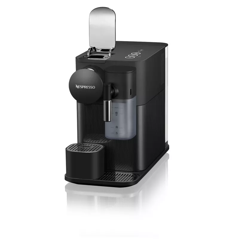 Cafetera espresso De’Longhi EN510.B Lattissima One — depósito de agua de 1 L, depósito de leche de 0,125 L, 19 bar, cápsulas Nespresso, control táctil