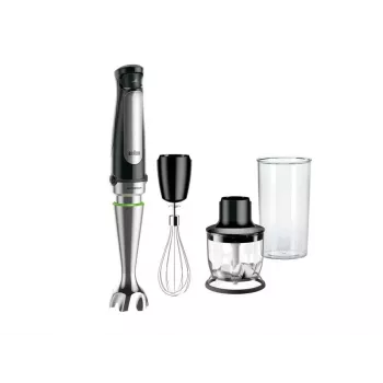 Braun MQ 7025X Batidora de mano 0,6 L 1000 W negro, acero inoxidable