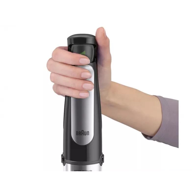 Braun MQ 7025X Batidora de mano 0,6 L 1000 W negro, acero inoxidable