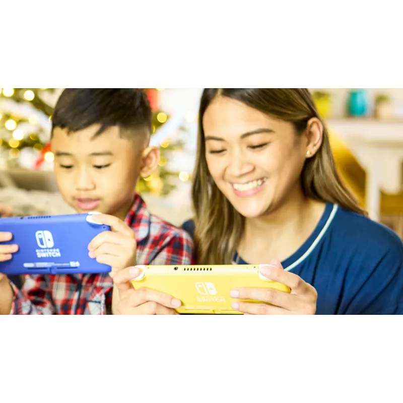 Nintendo Switch Lite, Nintendo Switch Lite, NVIDIA Custom Tegra, azul, analógico / digital, botón Home, botón de encendido/apagado, botones