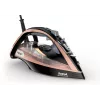 Tefal Ultimate Pure FV9845 plancha de vapor, 3200 W, suela Durilium AirGlide Autoclean, 60 g/min de vapor continuo, 260 g/min de golpe de vapor, depósito de 350 ml, vapor vertical, negro/cobre