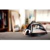 Tefal Ultimate Pure FV9845 plancha de vapor, 3200 W, suela Durilium AirGlide Autoclean, 60 g/min de vapor continuo, 260 g/min de golpe de vapor, depósito de 350 ml, vapor vertical, negro/cobre