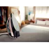 Tefal Ultimate Pure FV9845 plancha de vapor, 3200 W, suela Durilium AirGlide Autoclean, 60 g/min de vapor continuo, 260 g/min de golpe de vapor, depósito de 350 ml, vapor vertical, negro/cobre
