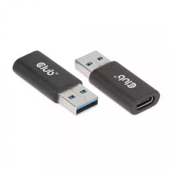 CLUB3D Adaptador USB 3.2 Gen1 Type-A a USB 3.2 Gen1 Type-C macho/hembra