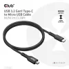 Cable USB 3.2 Gen1 Type-C a Micro-USB M/M 1 m / 3,28 ft CLUB3D
