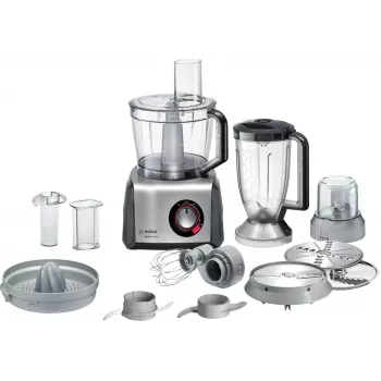 Robot de cocina Bosch MC812M844 1250 W 3,9 L negro, acero inoxidable