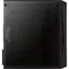 Caja de PC AEROCOOL CS107V2 Mini Tower — negra, microATX/Mini-ITX, 2 ventiladores de 120 mm, 1 bahía de 3,5 pulgadas + 2 de 2,5 pulgadas