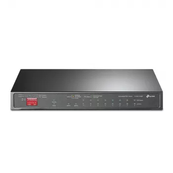 Switch de red TP-Link TL-SG1210MP no gestionado Gigabit Ethernet (10/100/1000) Power over Ethernet (PoE) negro
