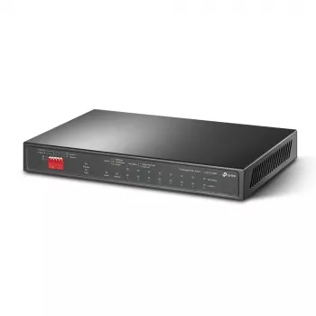 Switch de red TP-Link TL-SG1210MP no gestionado Gigabit Ethernet (10/100/1000) Power over Ethernet (PoE) negro