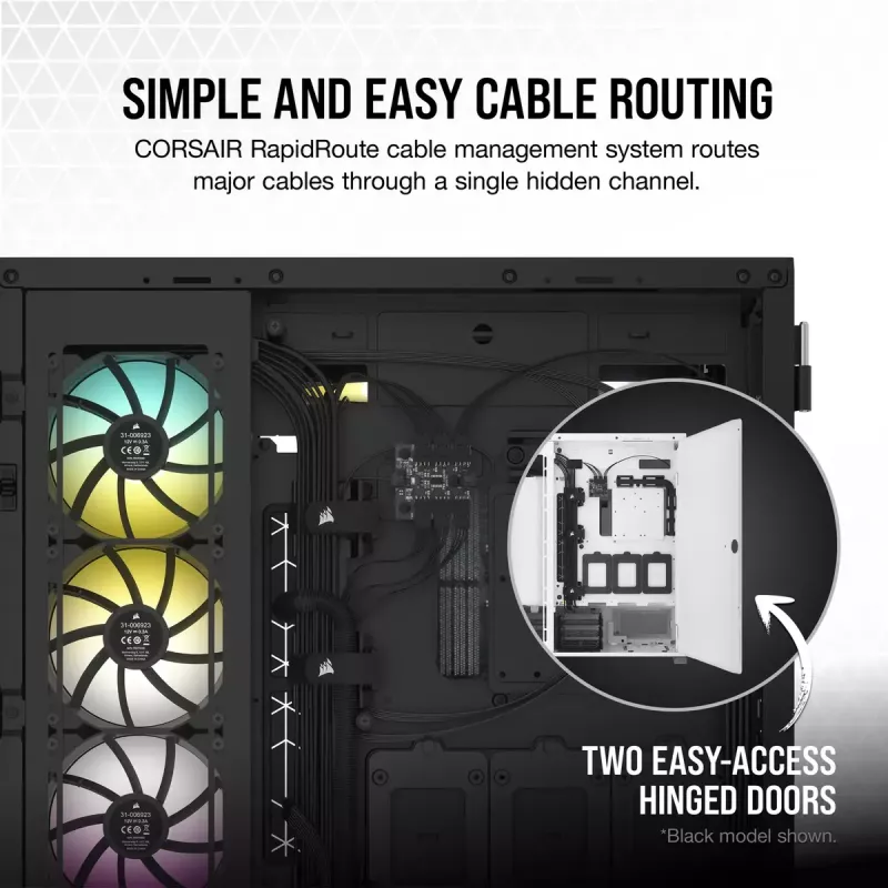 Caja de PC Corsair 7000D AIRFLOW Full Tower blanca