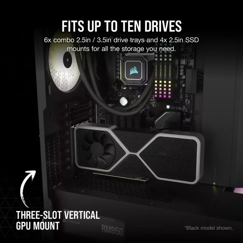 Caja de PC Corsair 7000D AIRFLOW Full Tower blanca