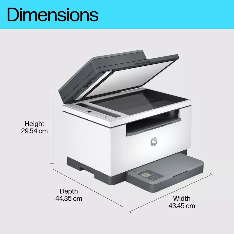 Impresora láser multifunción HP LaserJet MFP M234sdw — mono A4, 29 ppm, dúplex, Wi‑Fi, Ethernet