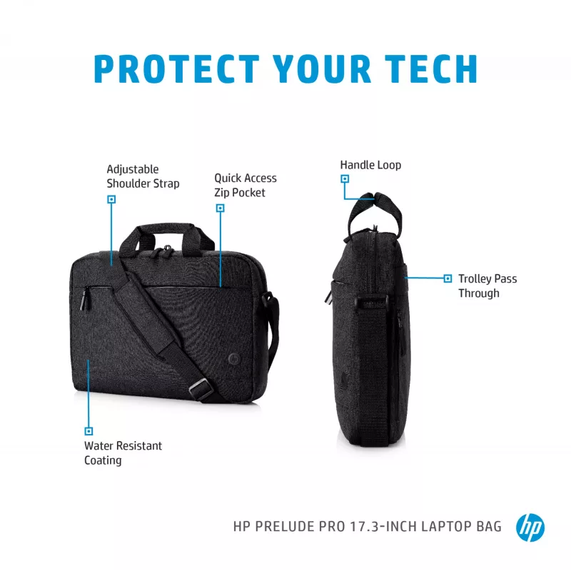 Funda para portátil HP Prelude de 17,3 pulgadas