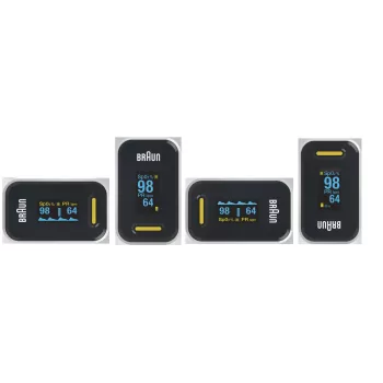 Pulsioxímetro Braun YK-81CEU 1, negro