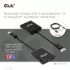 Hub MST DisplayPort 1.4 a DisplayPort + HDMI 4K60Hz CLUB3D CSV-7220