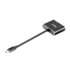 Hub MST CLUB3D USB3.2 Gen2 Type-C (DP Alt-Mode) a DisplayPort + HDMI 4K60Hz M/H