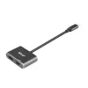 Hub MST CLUB3D USB3.2 Gen2 Type-C (DP Alt-Mode) a DisplayPort + HDMI 4K60Hz M/H