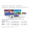Hub MST CLUB3D USB3.2 Gen2 Type-C (DP™ Alt-Mode) a DisplayPort™ doble monitor 4K60Hz M/H