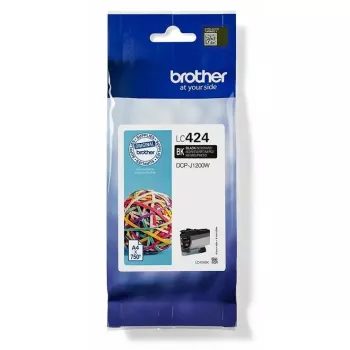 Cartucho de tinta Brother LC424BK 1 ud. original negro