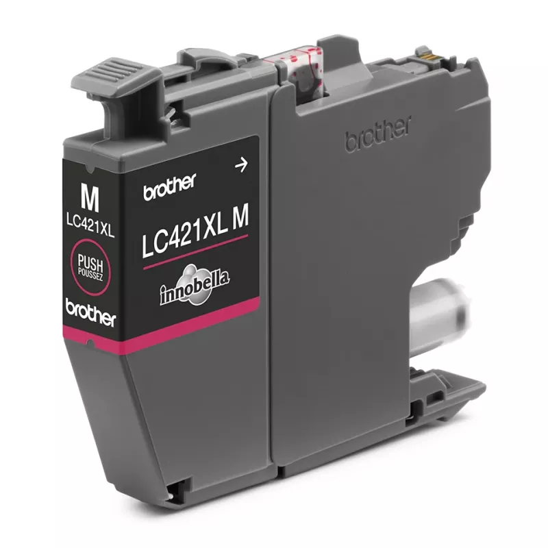 Cartucho de tinta Brother LC-421XLM 1 unidad original alto rendimiento (XL) magenta