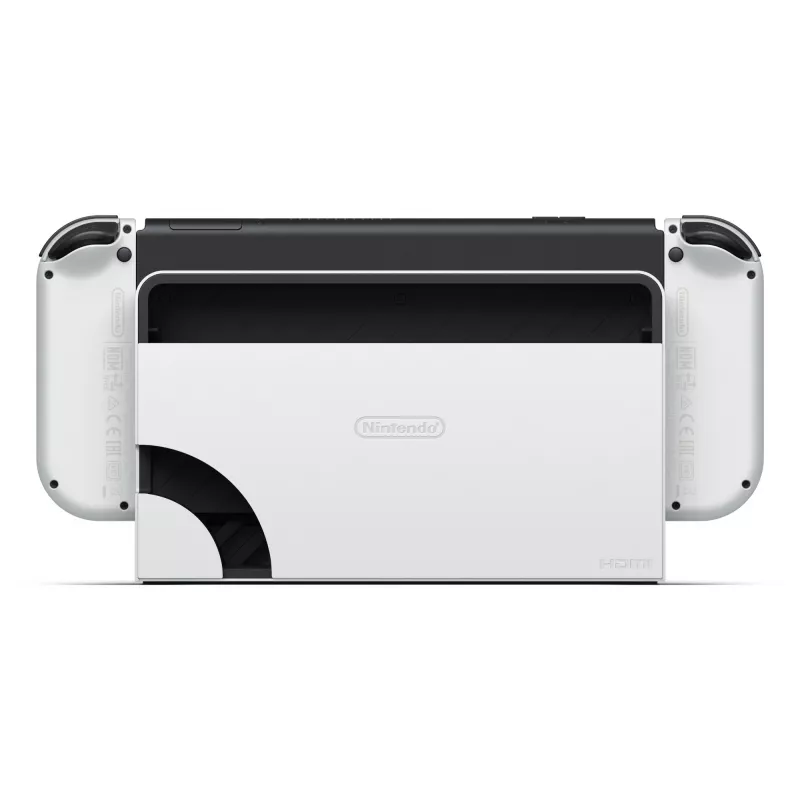 Nintendo Switch OLED, Nintendo Switch, NVIDIA Custom Tegra, blanco, analógico / digital, botón Home, botón encendido/apagado, botones