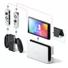 Nintendo Switch OLED, Nintendo Switch, NVIDIA Custom Tegra, blanco, analógico / digital, botón Home, botón encendido/apagado, botones