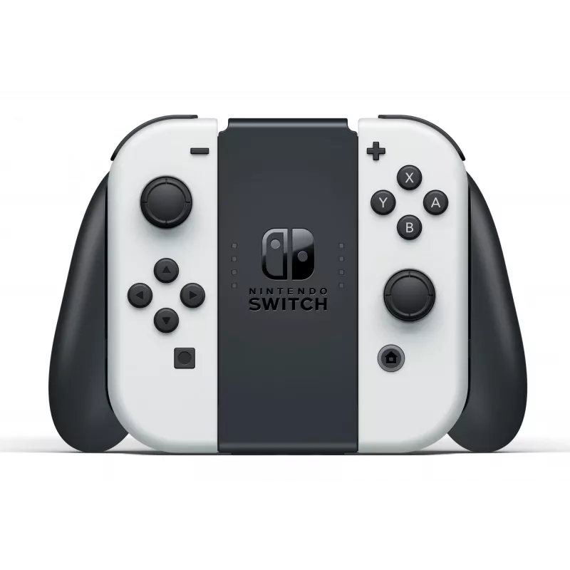 Nintendo Switch OLED, Nintendo Switch, NVIDIA Custom Tegra, blanco, analógico / digital, botón Home, botón encendido/apagado, botones