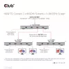 Hub portátil 5 en 1 con Smart Power CLUB3D certificado Thunderbolt™4