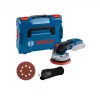 Lijadora excéntrica Bosch GEX 18V-125 Professional 10000 rpm 20000 OPM negro, azul, gris, rojo