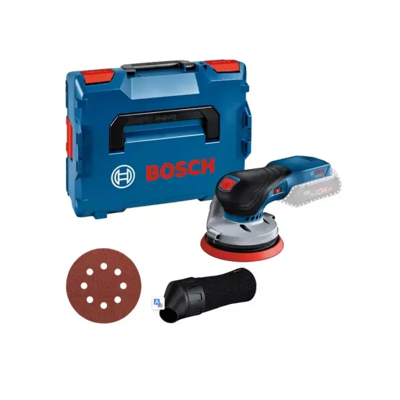 Lijadora excéntrica Bosch GEX 18V-125 Professional 10000 rpm 20000 OPM negro, azul, gris, rojo