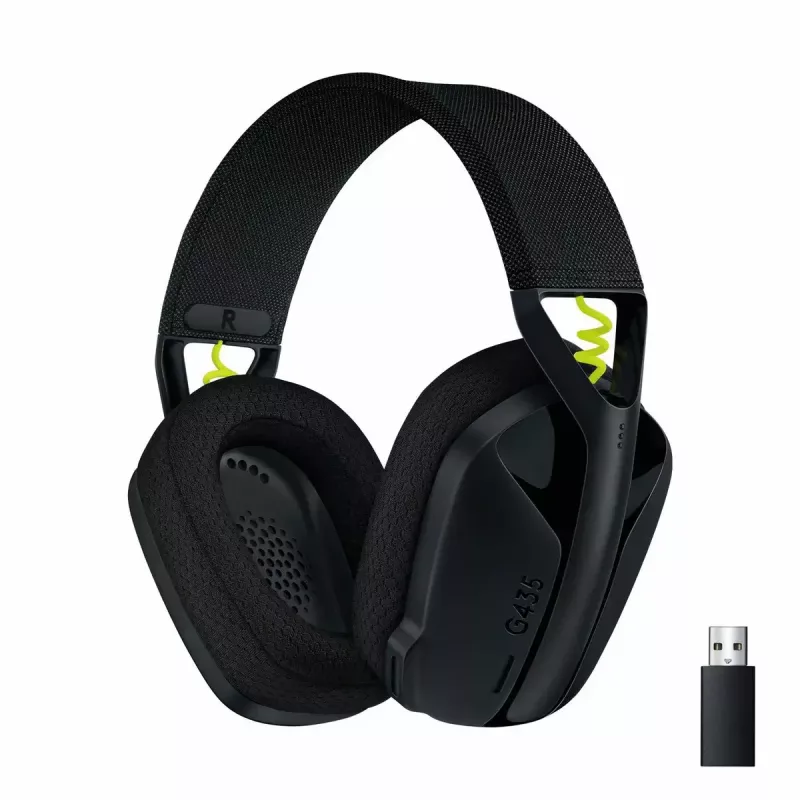 Auriculares gaming inalámbricos LOGITECH G435 Lightspeed - negro