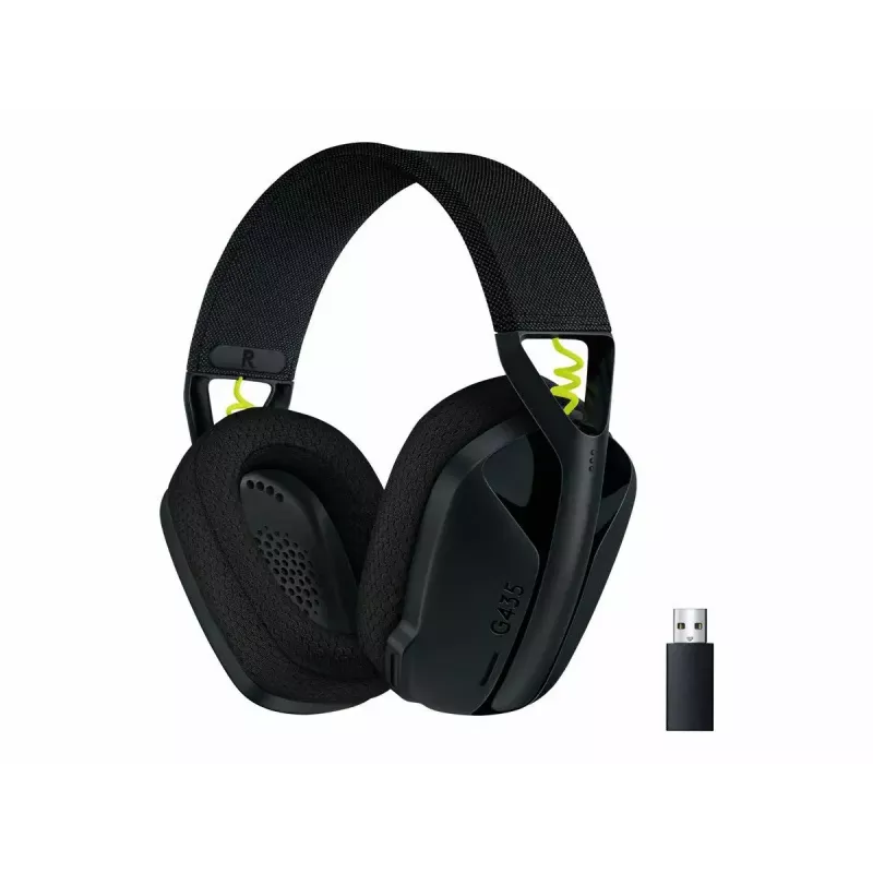 Auriculares gaming inalámbricos LOGITECH G435 Lightspeed - negro