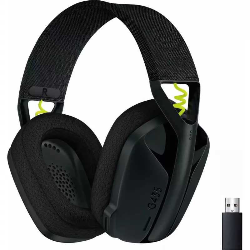 Auriculares gaming inalámbricos LOGITECH G435 Lightspeed - negro