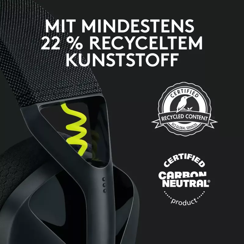 Auriculares gaming inalámbricos LOGITECH G435 Lightspeed - negro