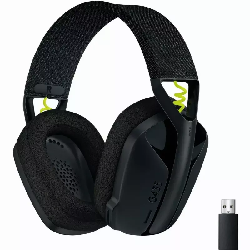 Auriculares gaming inalámbricos LOGITECH G435 Lightspeed - negro