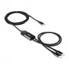 CLUB3D Cable de carga en Y USB Type-C a 2x USB Type-C, máx. 100W, 1,83m/6ft M/M