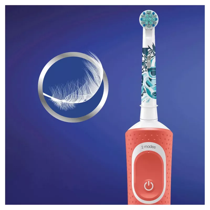 Cepillo de dientes Oral-B Kids Star Wars 3 uds. blanco extra suave