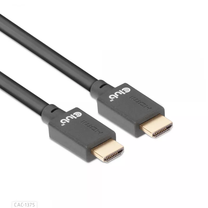 Cable CLUB3D Ultra High Speed HDMI™ Certified 4K120Hz 8K60Hz 48Gbps M/M 5m/16.4ft