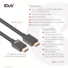 Cable CLUB3D Ultra High Speed HDMI™ Certified 4K120Hz 8K60Hz 48Gbps M/M 5m/16.4ft
